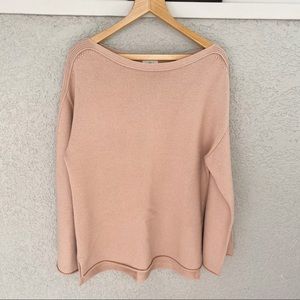 Aritzia Wilfred 100% Wool Boatneck Sweater